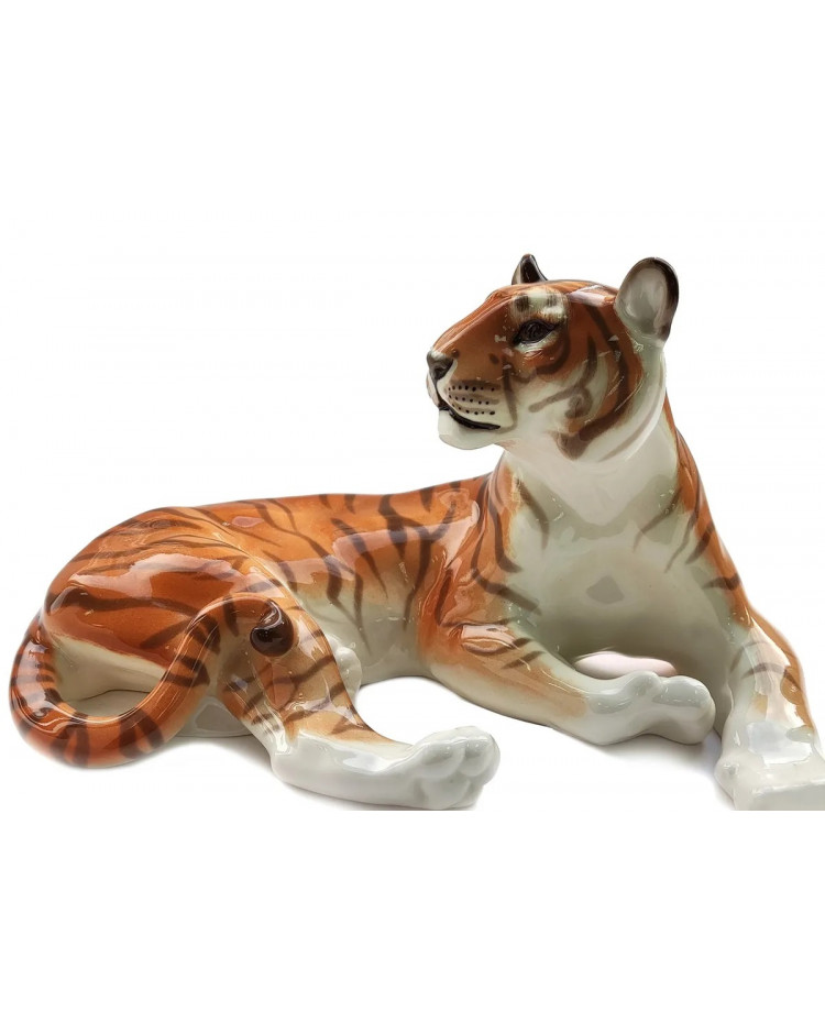 Lomonosov shops Porcelain White Tiger